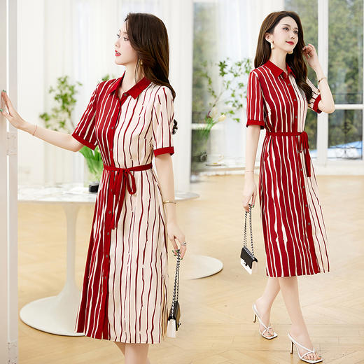 夏季新款，柔软舒适连衣裙HR-ZYIF2510-1 商品图2