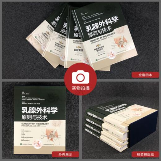 共4卷乳腺外科学原则与技术 第1卷肿瘤学与肿瘤整形外科第2卷乳房重建第3卷乳房缩小成形术和乳房悬吊术第4卷隆胸术与乳房成形术 商品图2