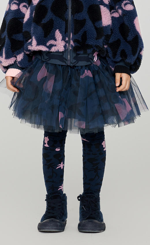 jnby  23年秋款  中腰网纱短款腰裙  1N8D11810 商品图6