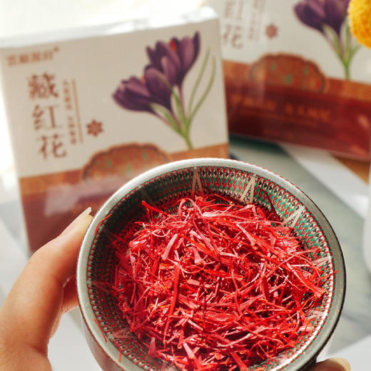 sss级藏红花1g装伊朗藏红花泡水煮粥泡酒可3-5根 商品图2