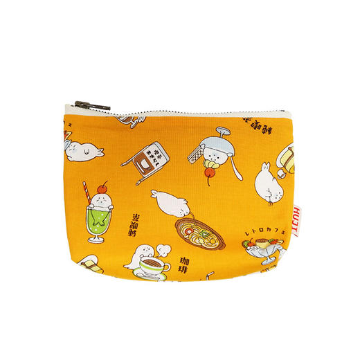 HUJI祤集Kit收纳包插画复古印花 商品图4