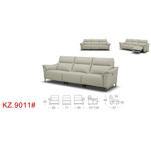 顾家家居整装 现代简约 皮艺功能沙发 KZ.9011听海G 商品图4