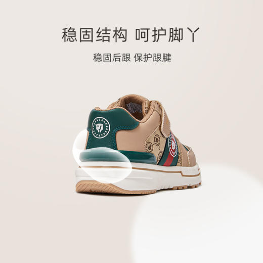 泰兰尼斯秋季中大童经典复古系全超纤轻盈运动鞋T01D2C2075 商品图2