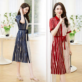 夏季新款，柔软舒适连衣裙HR-ZYIF2510-1