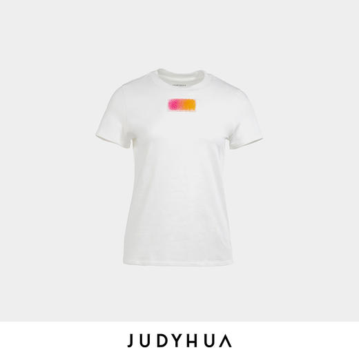JUDYHUA 抽象几何修身Tee 商品图3