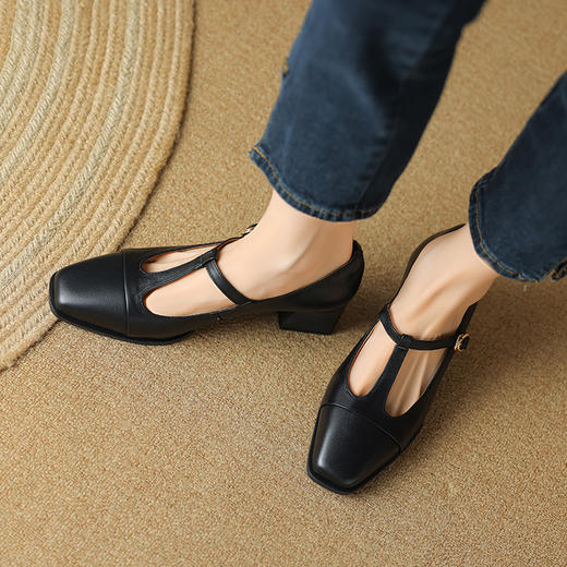 法式优雅，新款里外全皮单鞋YT-Y931-2 商品图7