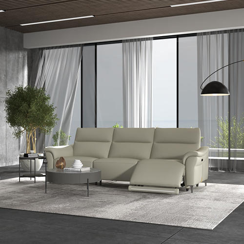 顾家家居整装 现代简约 皮艺功能沙发 KZ.9011听海G 商品图1