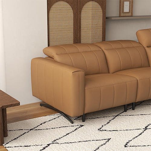 顾家家居整装 现代风 功能皮艺沙发 KZ.9005-境系·缪斯G 商品图1