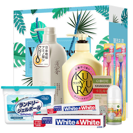 日本可悠然美肌香氛洗护7件套 商品图0