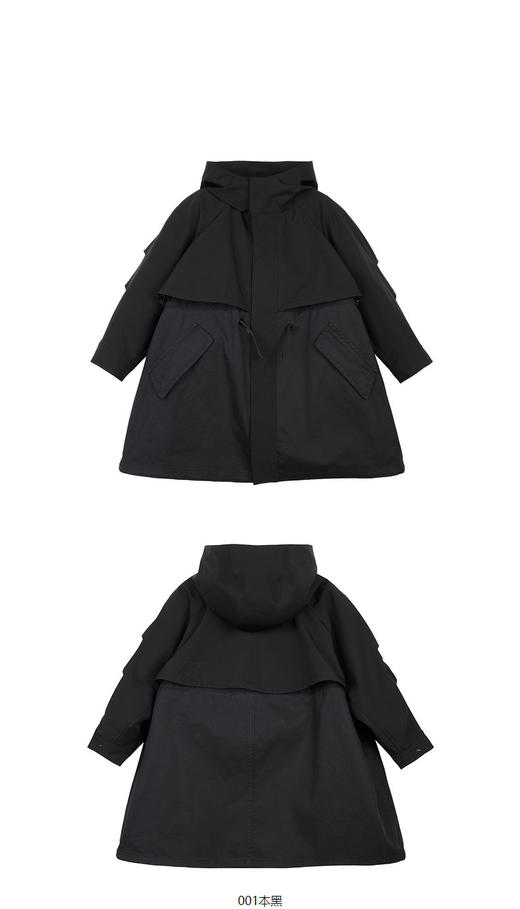 jnby  23年秋款  宽松户外长袖风衣  1N8910510 商品图12