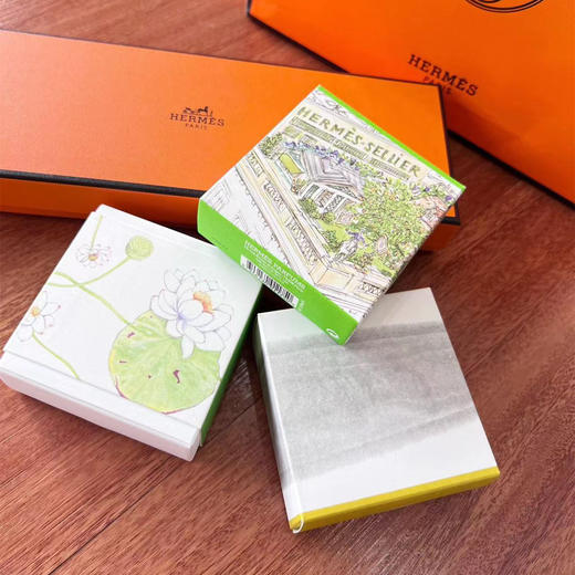 【品牌授权】爱马仕花园系列香皂礼盒套装3*100g 商品图1