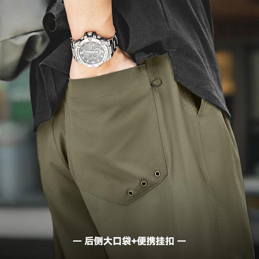马登工装 美式复古Easypants休闲裤免烫直筒日系垂感抗皱长裤男秋 商品图3
