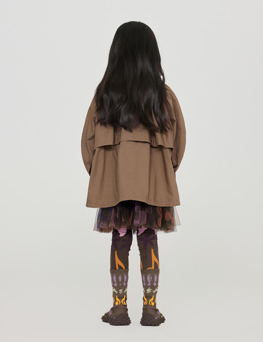 jnby  23年秋款  柔软亲肤中长款风衣 1N8912010 商品图5