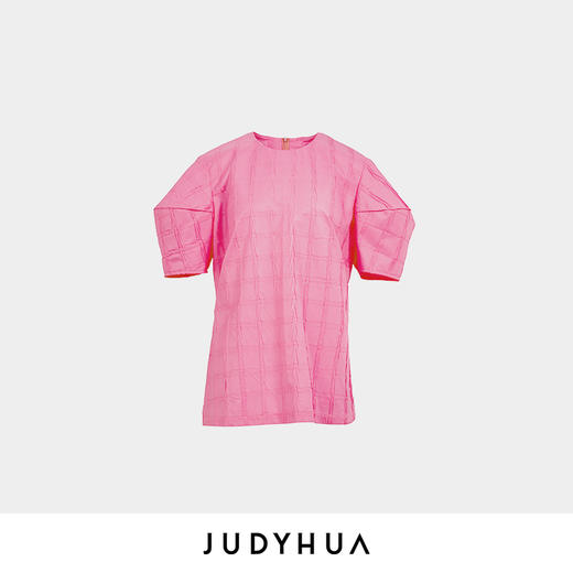 JUDYHUA 建筑感廓形袖上⾐ 商品图3