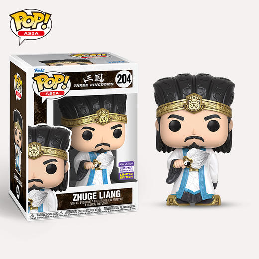 Funko POP! Asia Three Kingdoms Zhuge Liang 亚洲系列 三国演义 诸葛亮限定款公仔手办摆件 58387 商品图2