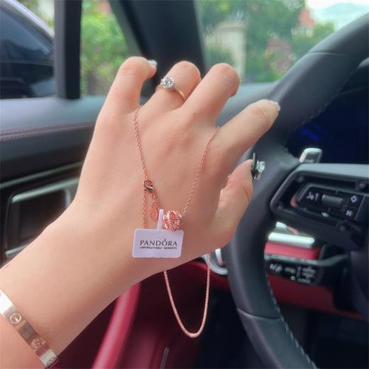 A903潘D拉新款毛线球项链 商品图3