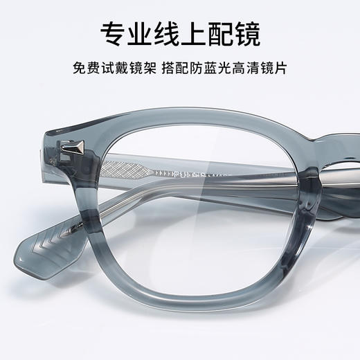 普莱斯光学镜架PB8107 休闲气质素颜框 男女同款 板材材质 三色可选 商品图4