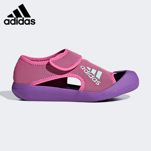 【自营】adidas/阿迪达斯  女小童 休闲鞋 D97899 商品图1