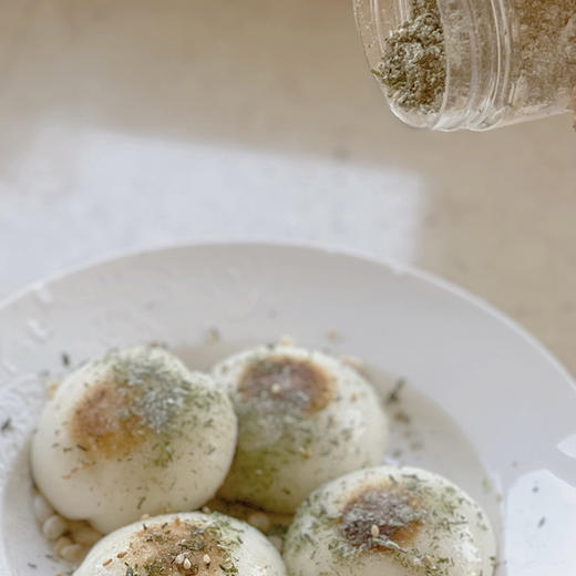 宁波米馒头 210克*3袋 送配料苔菜粉 江南米食手工无添加 软糯微甜可口  早餐速食 商品图2