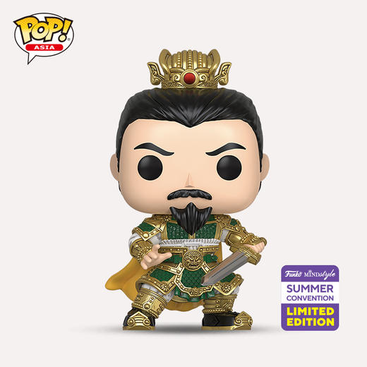 Funko POP! Asia  Three Kingdoms Liu Bei 亚洲系列 三国演义 刘备限定款公仔手办摆件 58385 商品图0