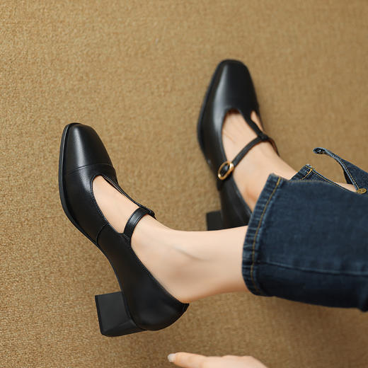 法式优雅，新款里外全皮单鞋YT-Y931-2 商品图9