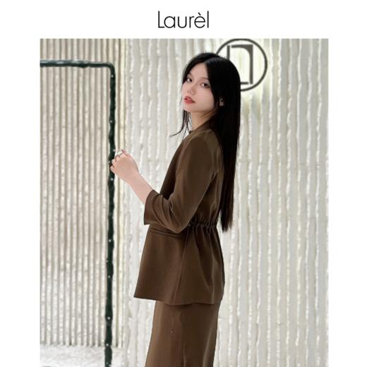 【环保真丝】Laurel劳芮 零感抽绳收腰西装 LWL343T05100 商品图8