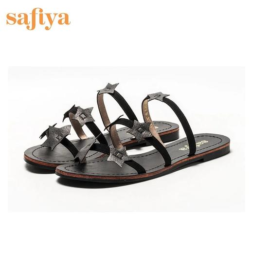Safiya/索菲娅 星星细带拖鞋凉拖 SF92110062 商品图0
