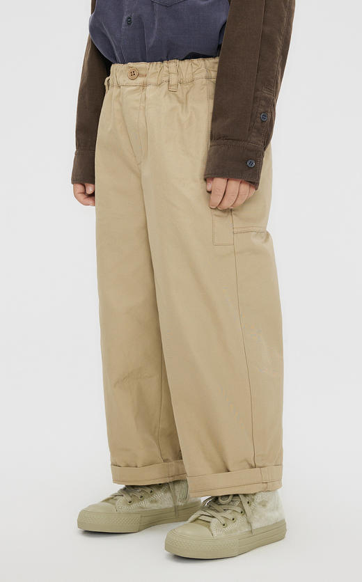 jnby  23年秋款  百搭宽松直筒长裤  1N8E12220 商品图3