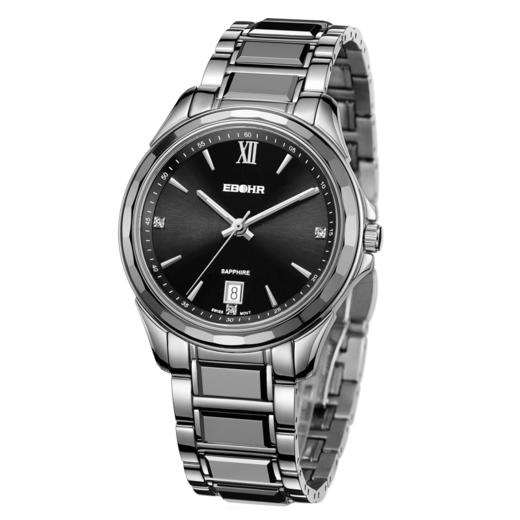 【专柜同款】依波表手表男简约商务手表钢带石英表男士手表1068 商品图6