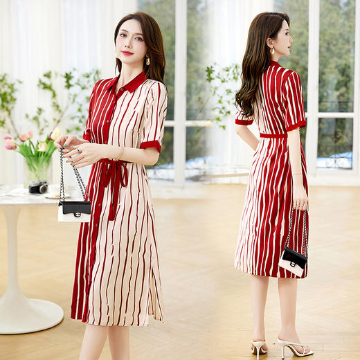 夏季新款，柔软舒适连衣裙HR-ZYIF2510-1 商品图1