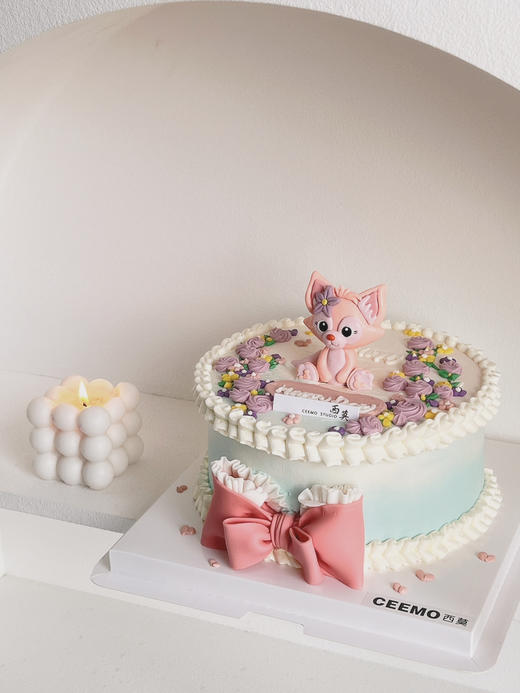 琳娜贝儿蝴蝶结 蛋糕 商品图1