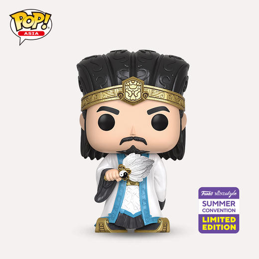 Funko POP! Asia Three Kingdoms Zhuge Liang 亚洲系列 三国演义 诸葛亮限定款公仔手办摆件 58387 商品图0