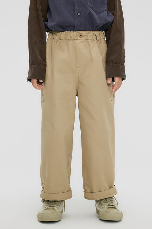 jnby  23年秋款  百搭宽松直筒长裤  1N8E12220 商品图0