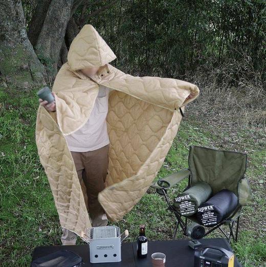 SLOWER 多功能绒毯兼披肩 商品图0