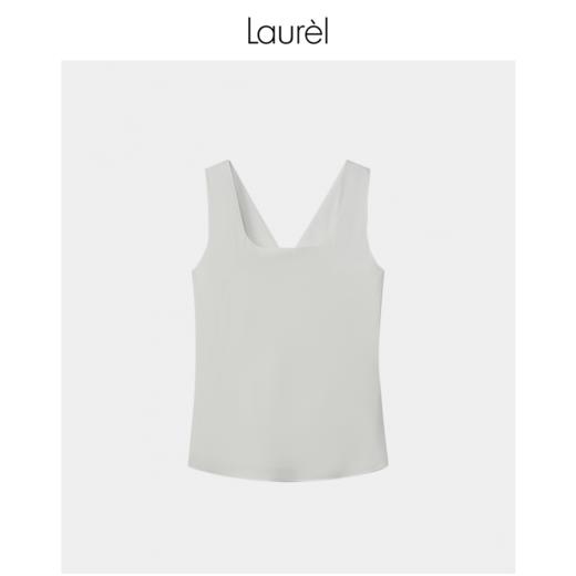  Laurel劳芮 纯净白前U后V两面吊带LWL343B00800 商品图0