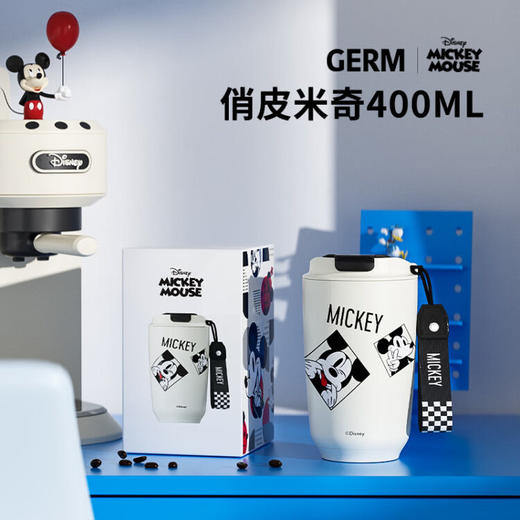 GERM格沵米奇摩卡咖啡杯400ML唐老鸭【伊藤优选301692】 商品图0