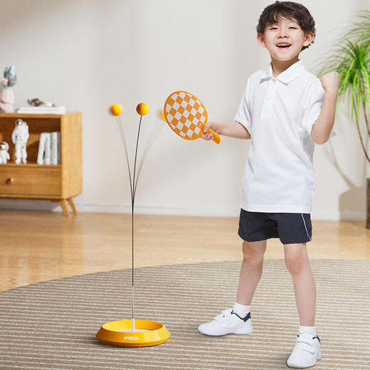 飞尔顿乒乓球训练器弹力软轴儿童玩具打兵兵球拍家用网红自练神器 商品图6