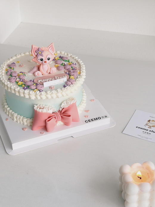 琳娜贝儿蝴蝶结 蛋糕 商品图2