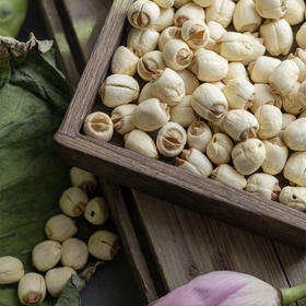 2025新莲上市【江西广昌手工白莲子】地标性非遗传统手工制作  可生吃 无硫熏  冷水炖煮粉糯清香 入口即化 回归到农家本味