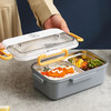【日用百货】- 304不锈钢带餐具可注水加热午餐盒 商品缩略图2