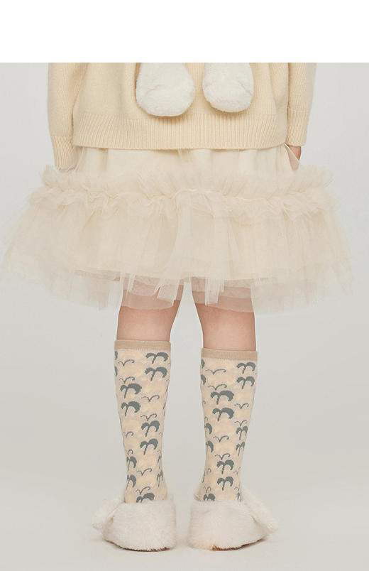 jnby  23年秋款  印花柔软袜子  6N8N11400 商品图4