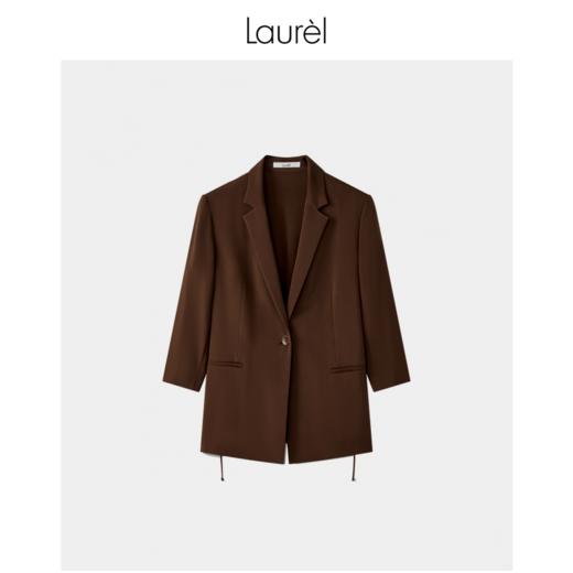【环保真丝】Laurel劳芮 零感抽绳收腰西装 LWL343T05100 商品图6
