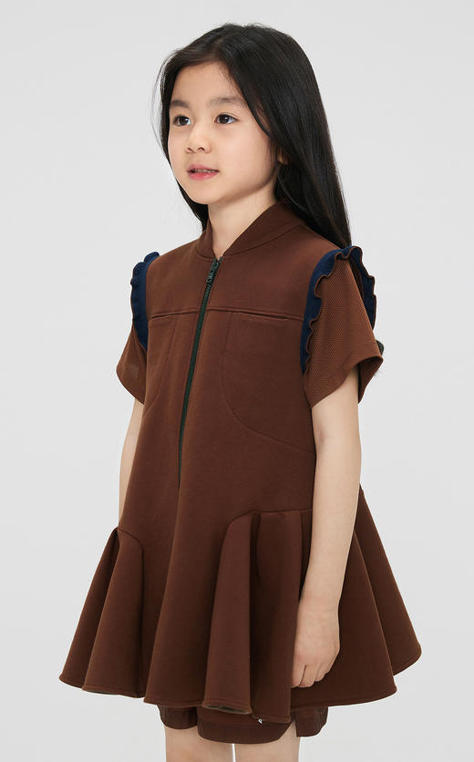 jnby  23年秋款  无袖立领连衣裙  1N8G10310 商品图3