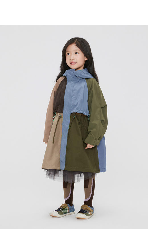 jnby  23年秋款  宽松户外长袖风衣  1N8910510 商品图4