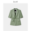 【抗皱纤维】Laurel劳芮 静谧淡绿短袖西装 LWL342T03500 商品缩略图7