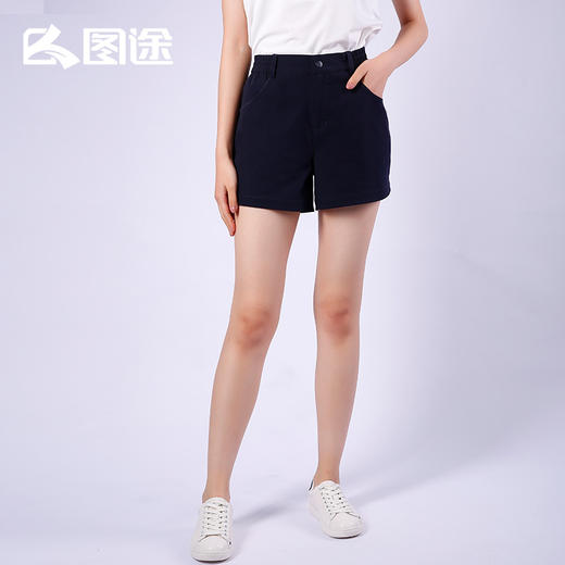 Senselead森力/女式速干弹力中裤（速干短裤） SSAMG82053 商品图4