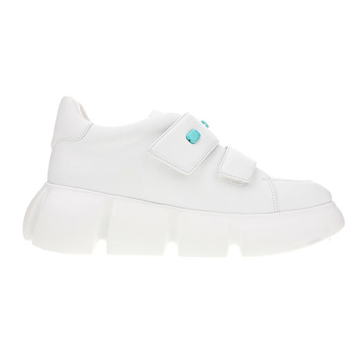 sheme高原狂想曲系列进口耐磨牛皮搭配绿松石时尚休闲男女同款运动鞋可定制 商品图0