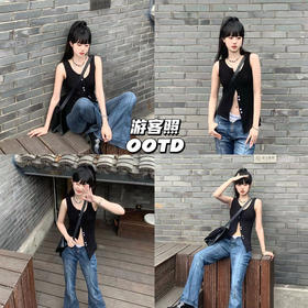 经典单品｜游客照的小巧思，随性里透出时髦精致感🧚‍♀️