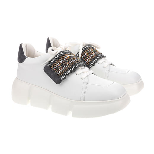 sheme高原狂想曲系列进口织带魔术贴厚底男女同款休闲运动鞋可定制 商品图5