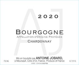 2020 Antoine Jobard, Bourgogne Blanc【闪送】（65折）